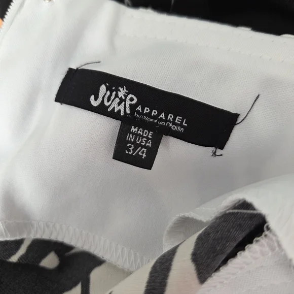 Vtg JUMP Y2K Strapless Zebra Maxi Dress Formal Prom Evening Wedding Size 3/4 - Picture 4 of 4